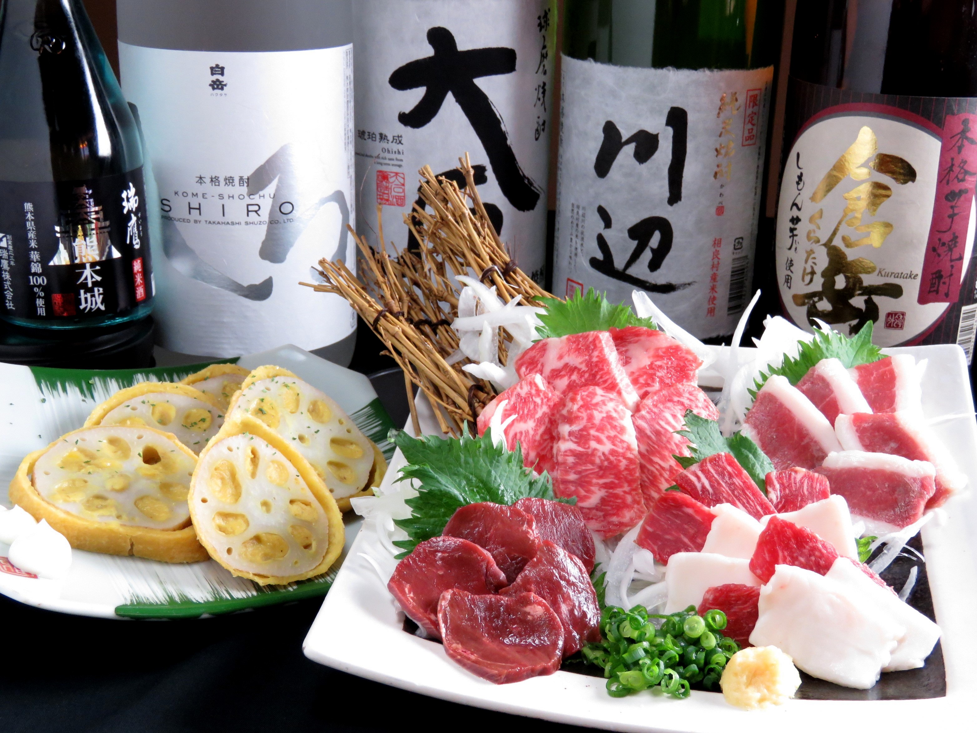 랑쿠jp 음식점-馬刺し郷土居酒屋おしょうしな〜特酒ぶた居의 대표이미지